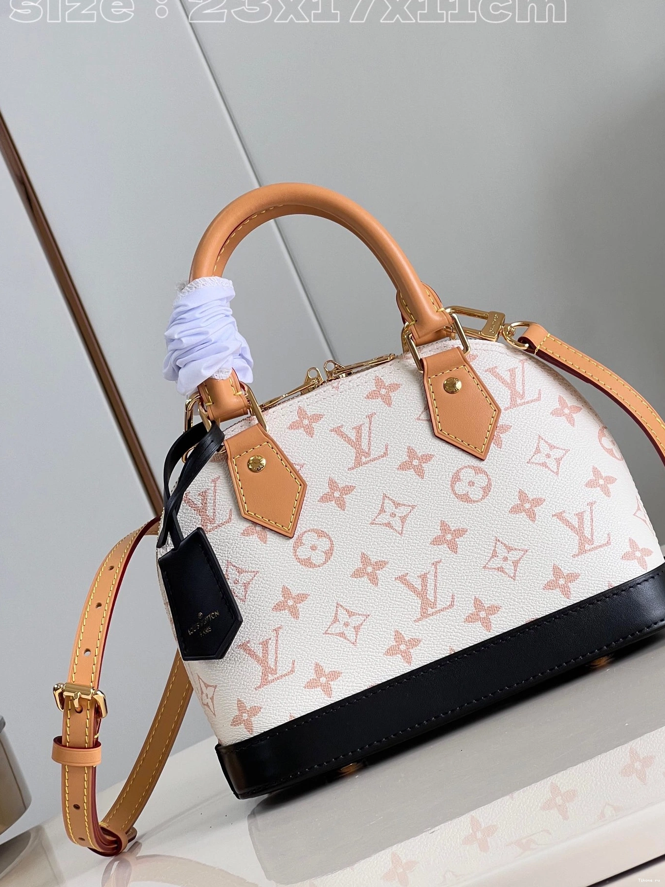Cheap ALMA LOUIS VUITTON BB-23.5*17.5*11.5cm 0816